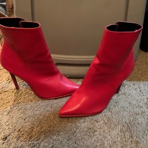 Red booties